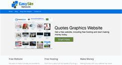 Desktop Screenshot of easysitenetwork.com